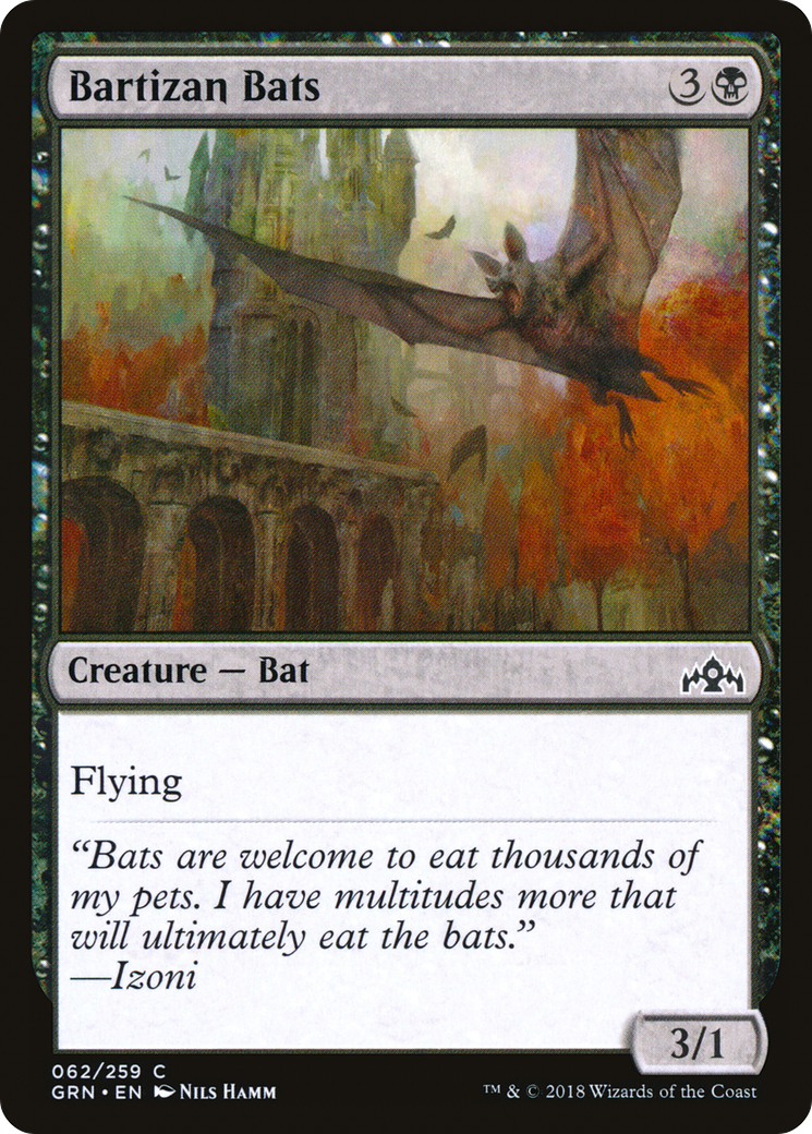 Bartizan Bats (062) - Guilds of Ravnica