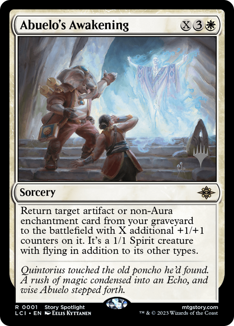 Abuelo's Awakening (001) - The Lost Caverns of Ixalan Promos