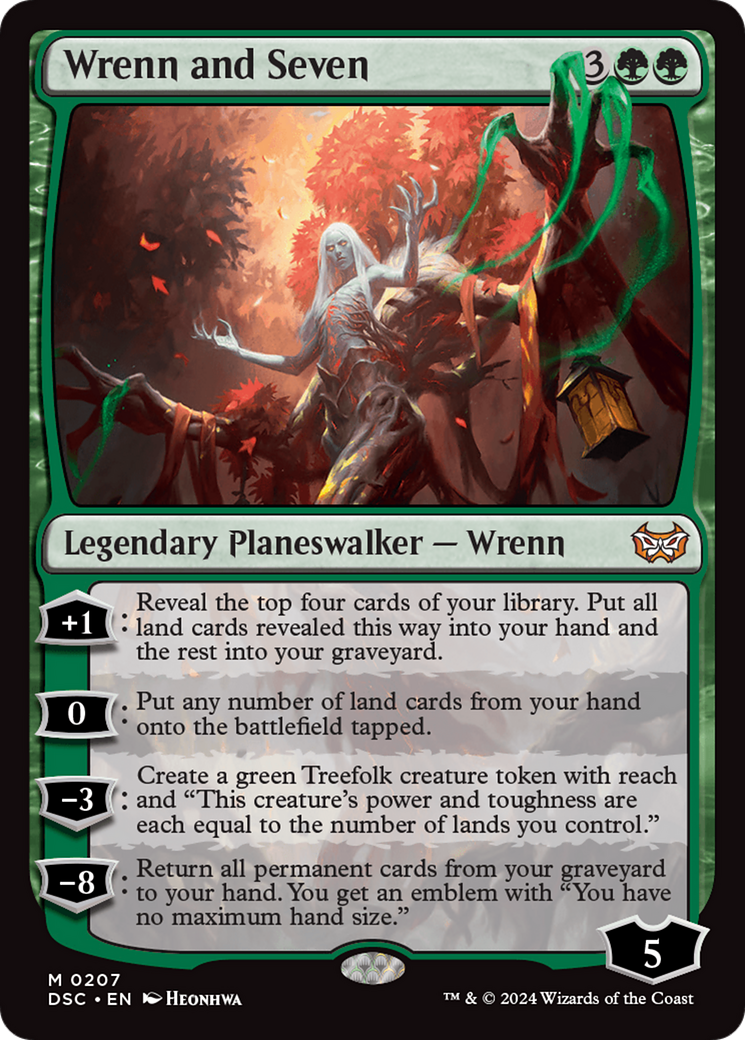 Wrenn and Seven (207) - Duskmourn: House of Horror Commander