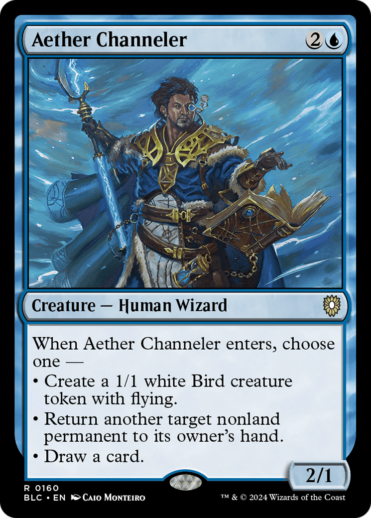 Aether Channeler (160) - Bloomburrow Commander