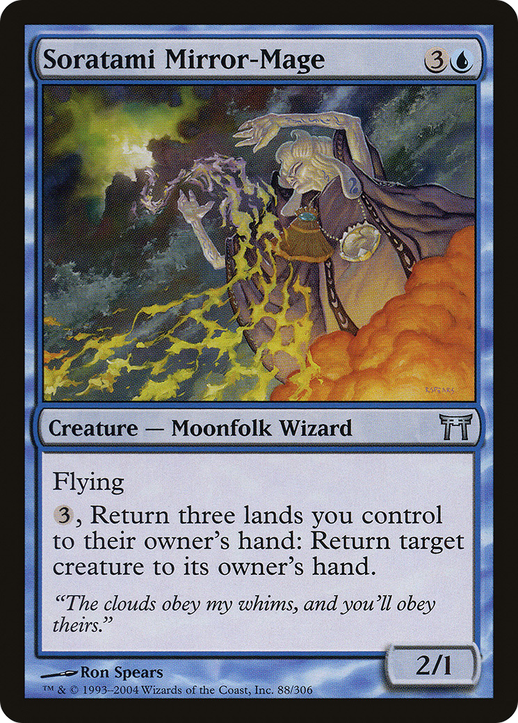 Soratami Mirror-Mage (088) - Champions of Kamigawa