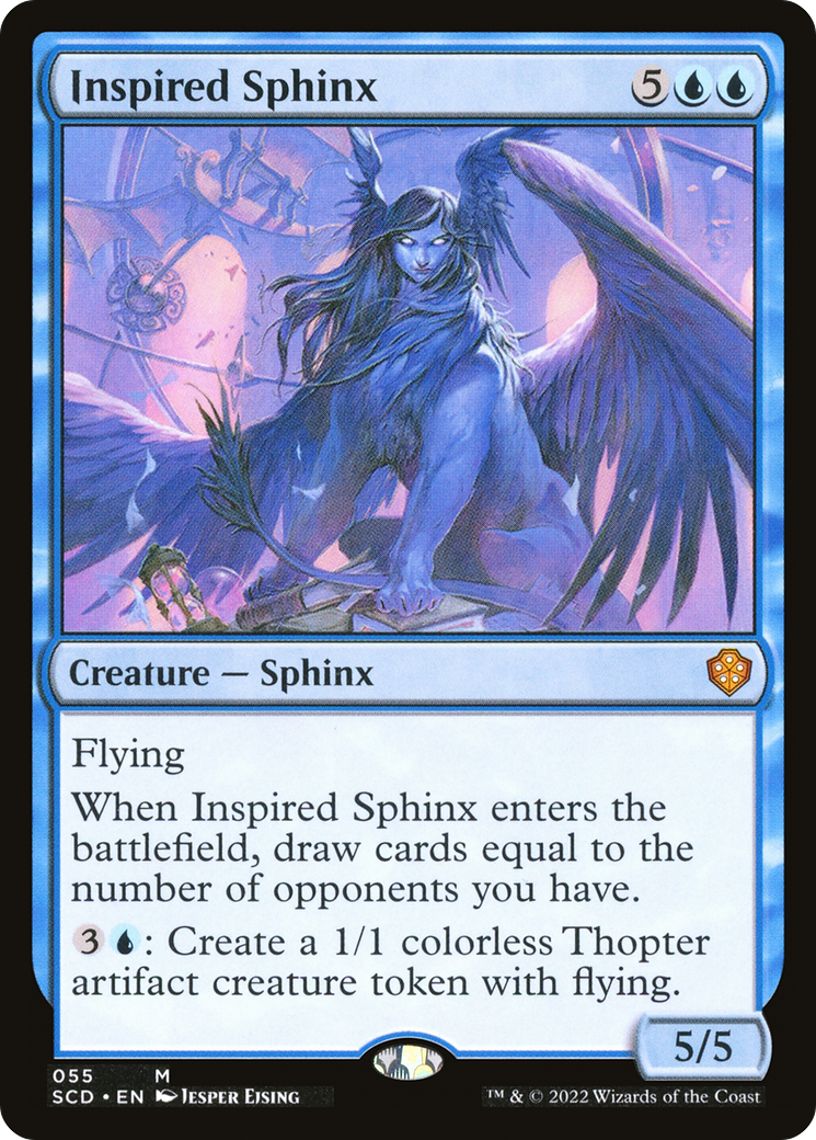 Inspired Sphinx (055) - Starter Commander Decks