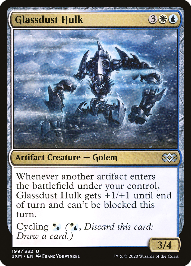 Glassdust Hulk (199) Foil - Double Masters