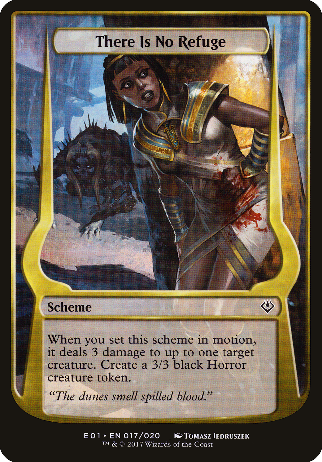 There Is No Refuge (Archenemy: Nicol Bolas) (017) - Archenemy: Nicol Bolas Schemes