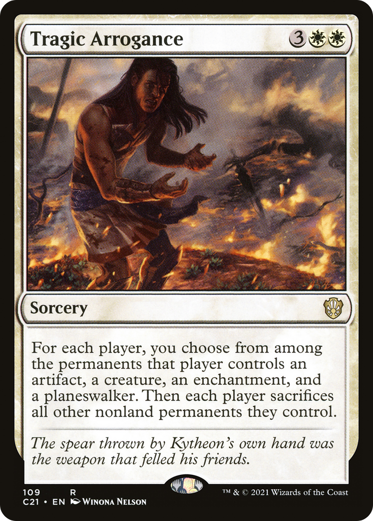 Tragic Arrogance (109) - Commander 2021
