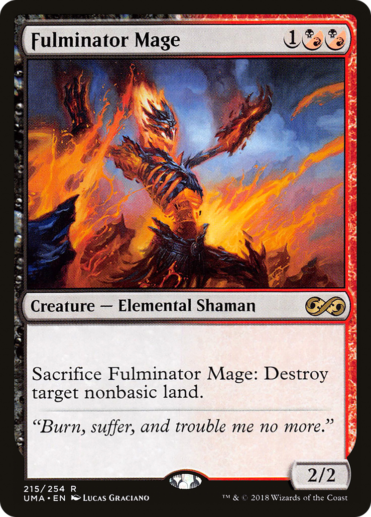 Fulminator Mage (215) Foil - Ultimate Masters