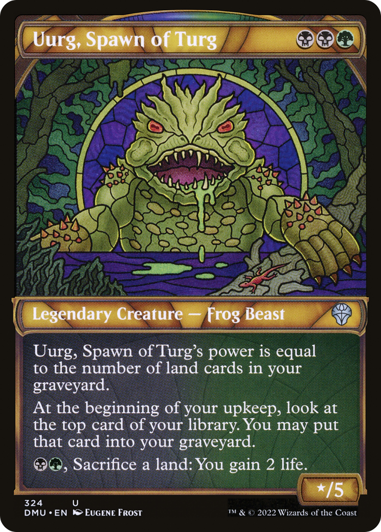 Uurg, Spawn of Turg (Showcase) (324) Foil - Dominaria United