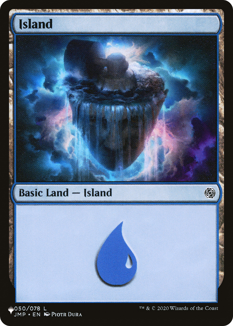 Island (JMP-50) - The List