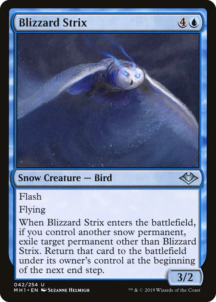 Blizzard Strix (042) Foil - Modern Horizons