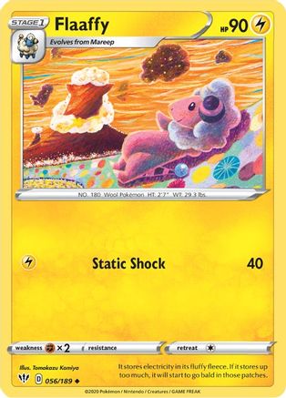 Flaaffy (56) Reverse Holofoil - SWSH03 Darkness Ablaze