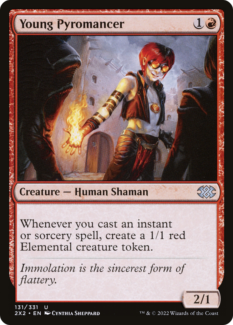 Young Pyromancer (131) - Double Masters 2022