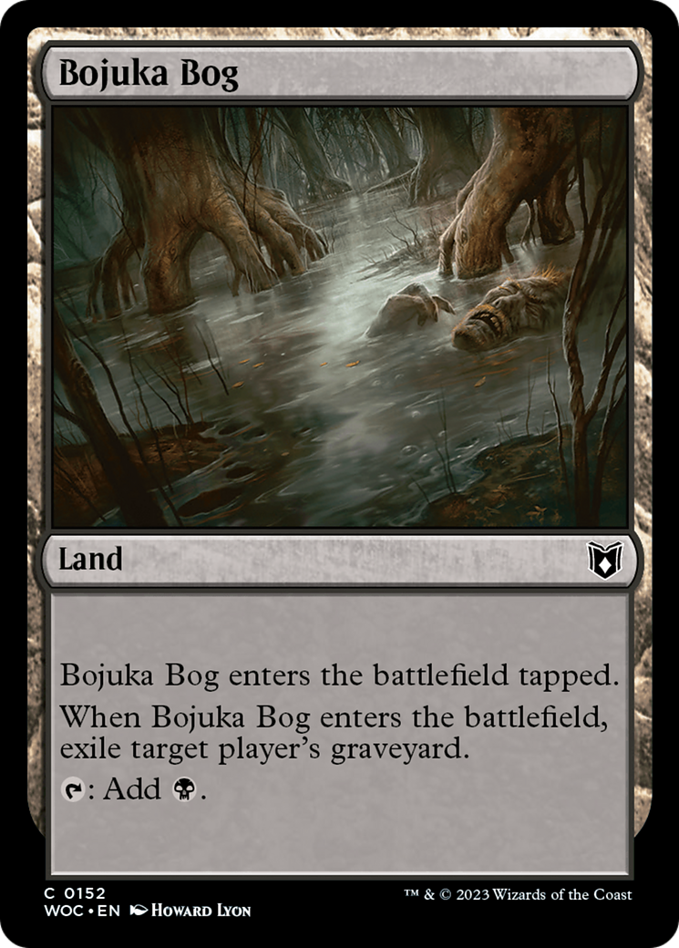 Bojuka Bog (152) - Wilds of Eldraine Commander