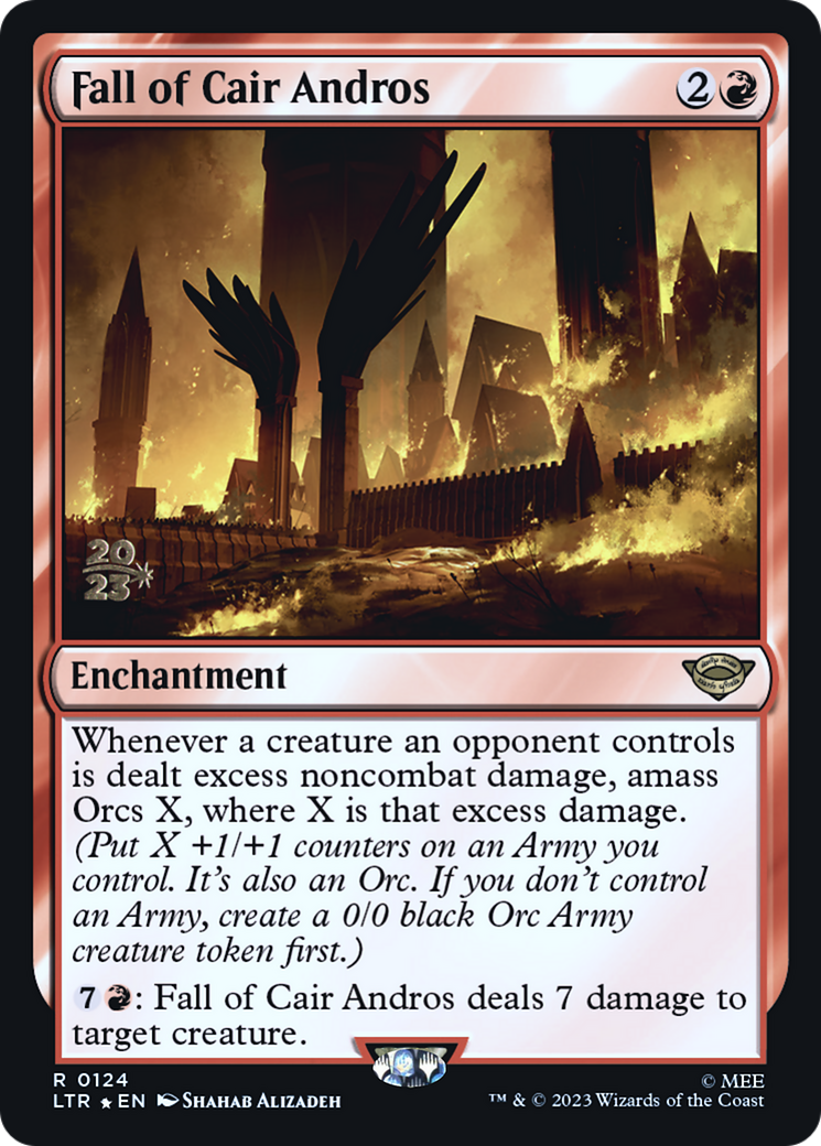 Fall of Cair Andros (124) Foil - Tales of Middle-earth Promos