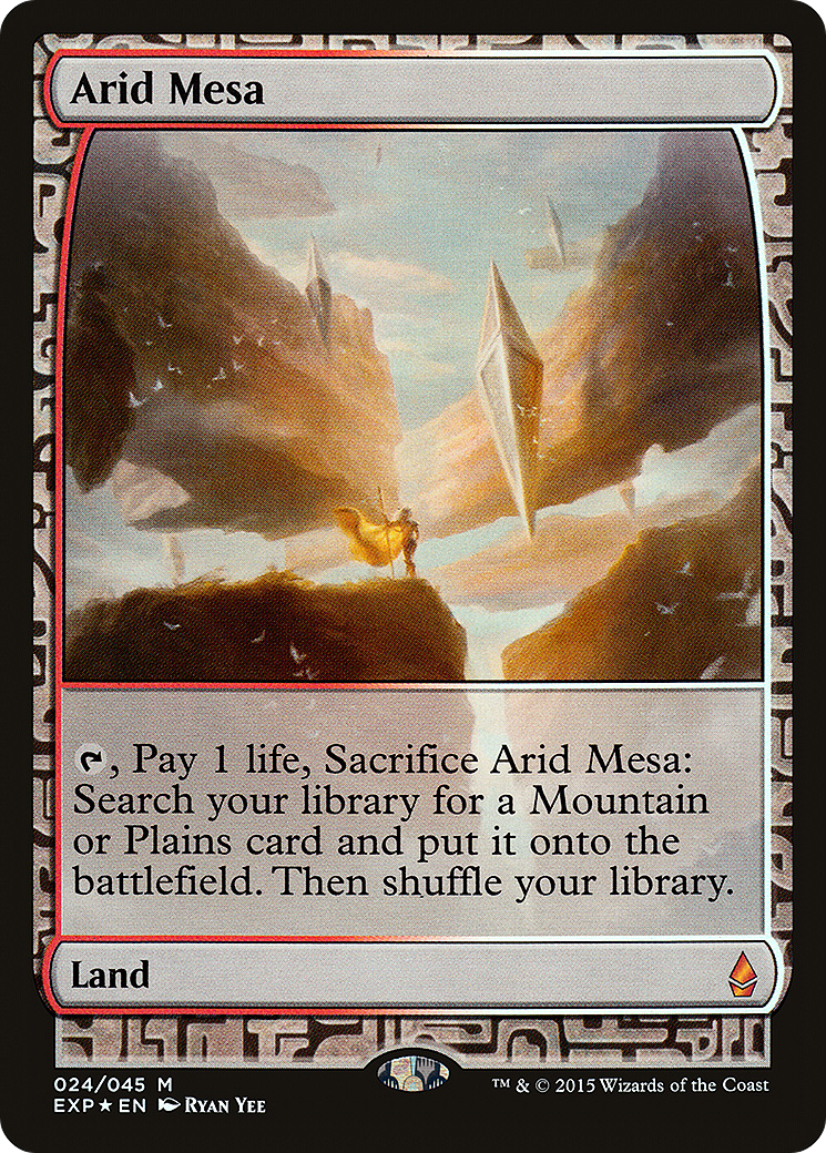 Arid Mesa (024) Foil - Zendikar Expeditions