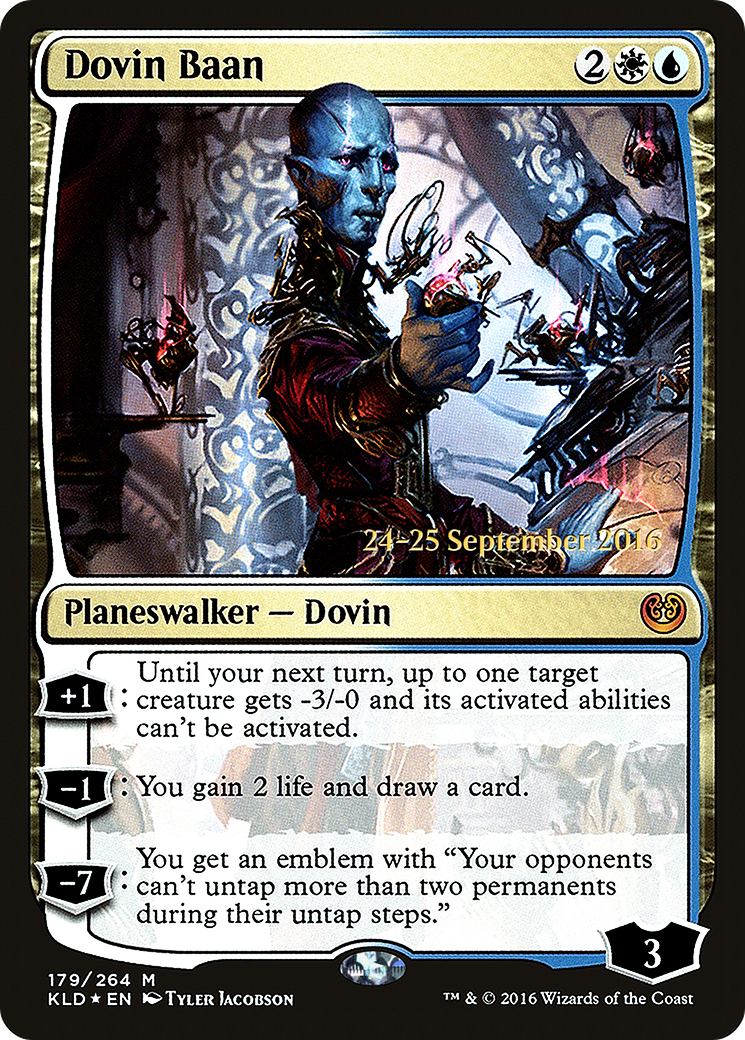 Dovin Baan (179) Foil - Kaladesh Promos
