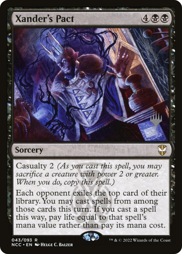 Xander's Pact (043) Foil - New Capenna Commander Promos