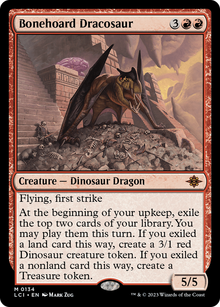 Bonehoard Dracosaur (134) - The Lost Caverns of Ixalan