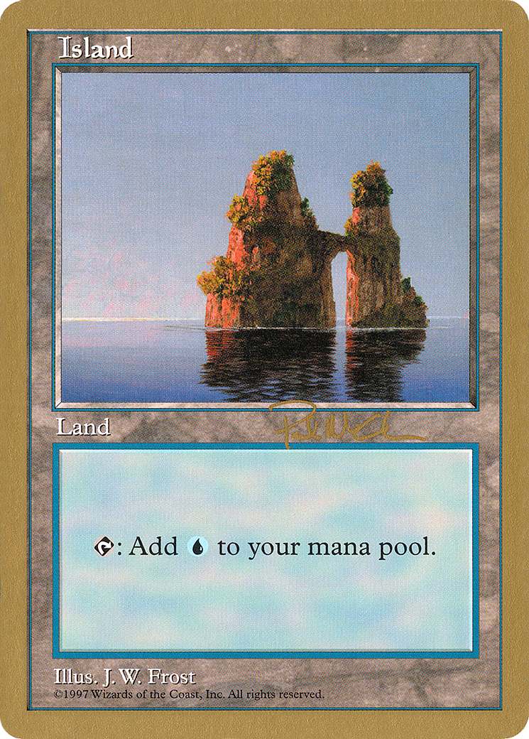 Island (427) - 1997 Paul McCabe (5ED) (Retro) - World Championship Decks 1997