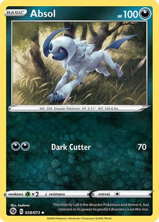 Absol (38) Reverse Holofoil - Champions Path