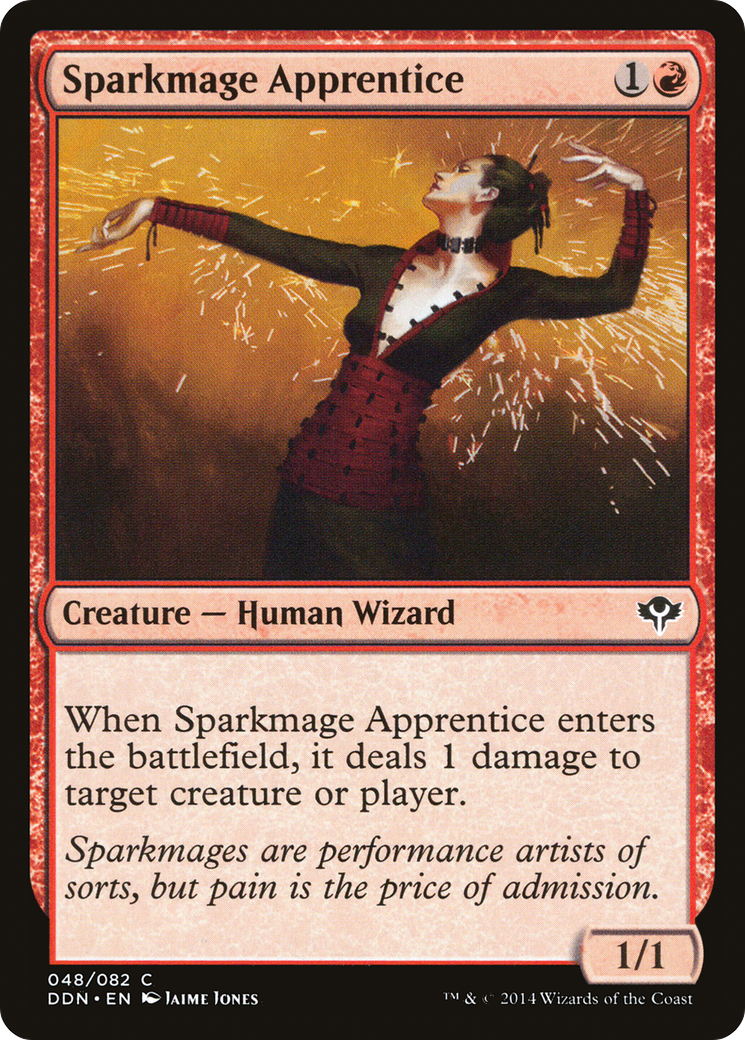 Sparkmage Apprentice (048) - Duel Decks: Speed vs. Cunning