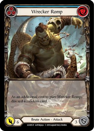 Wrecker Romp (Blue) (LGS005) (1st Edition) - FaB Promos