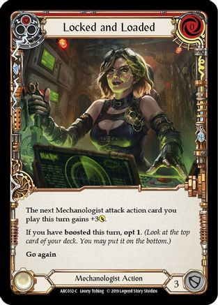 Locked and Loaded (Red) (ARC032) (1st Edition) - Arcane Rising