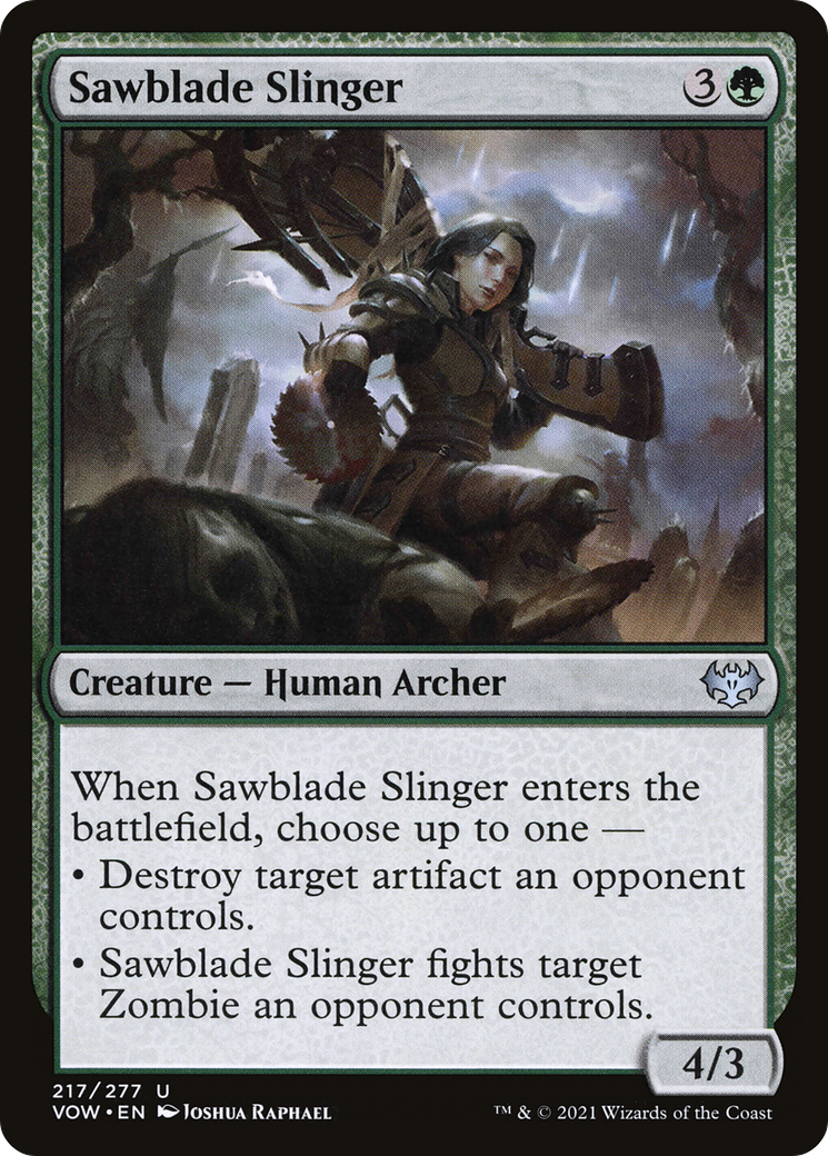 Sawblade Slinger (217) - Innistrad: Crimson Vow