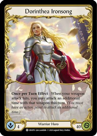 Dorinthea Ironsong (CRU076) (1st Edition) - Crucible of War