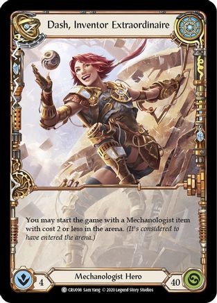 Dash, Inventor Extraordinaire (CRU098) (Unlimited Edition) - Crucible of War