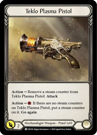 Teklo Plasma Pistol (CRU100) (1st Edition) - Crucible of War