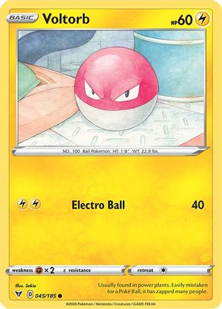 Voltorb (45) - SWSH04 Vivid Voltage
