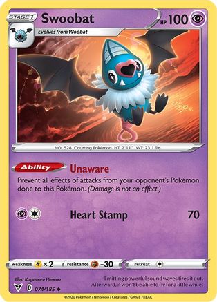 Swoobat (74) - SWSH04 Vivid Voltage