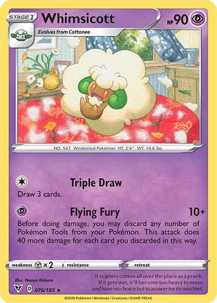 Whimsicott (76) - SWSH04 Vivid Voltage