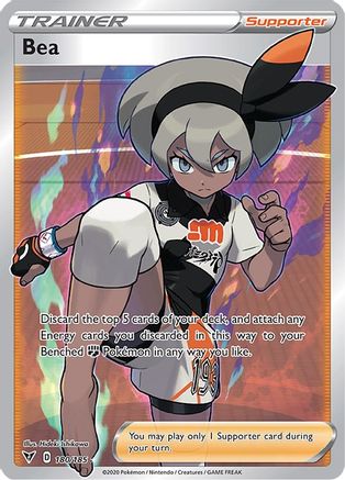 Bea (Full Art) (180) Holofoil - SWSH04 Vivid Voltage