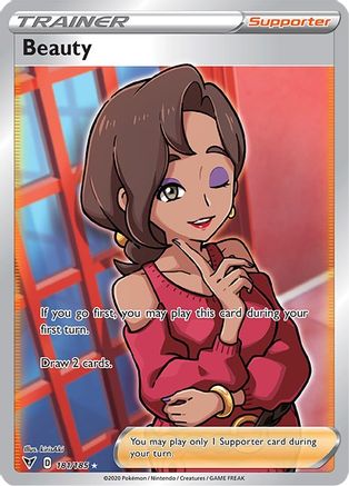 Beauty (Full Art) (181) Holofoil - SWSH04 Vivid Voltage