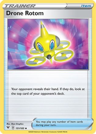 Drone Rotom (151) - SWSH04 Vivid Voltage