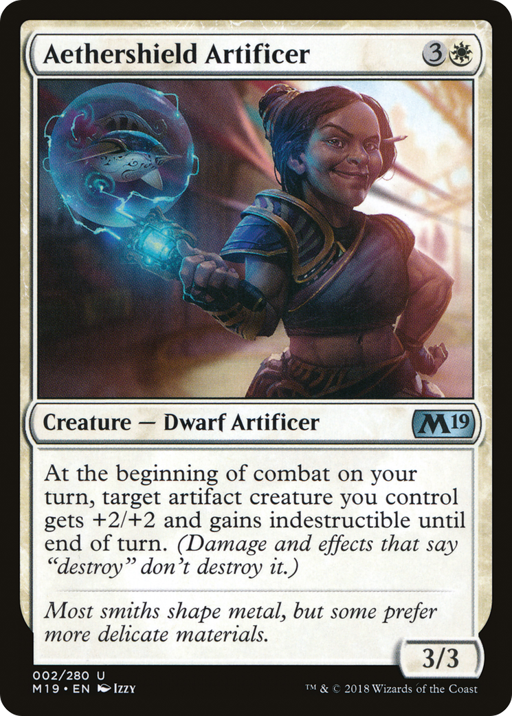 Aethershield Artificer (002) - Core Set 2019
