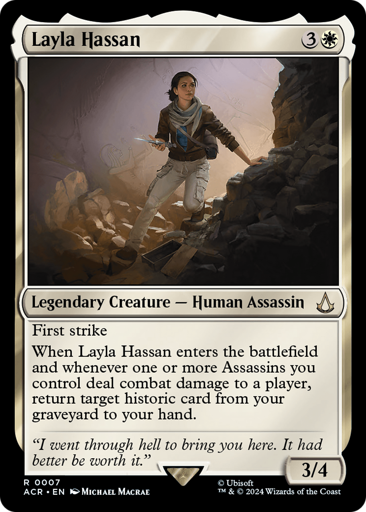 Layla Hassan (007) Foil - Assassin's Creed