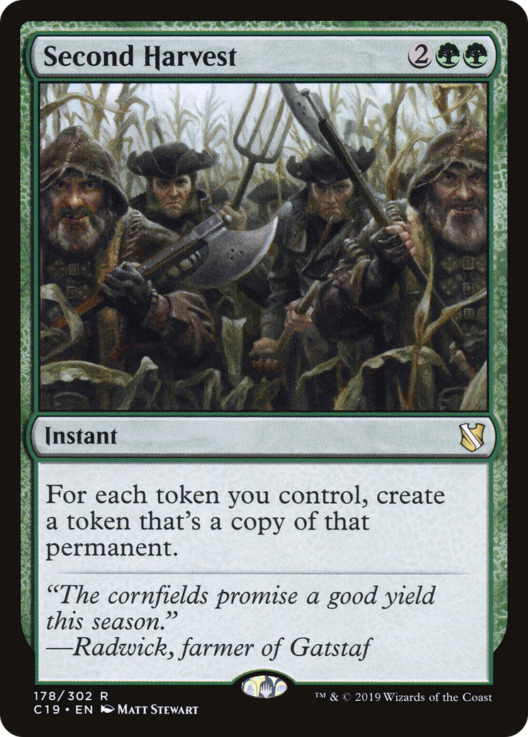 Second Harvest (178) - Commander 2019
