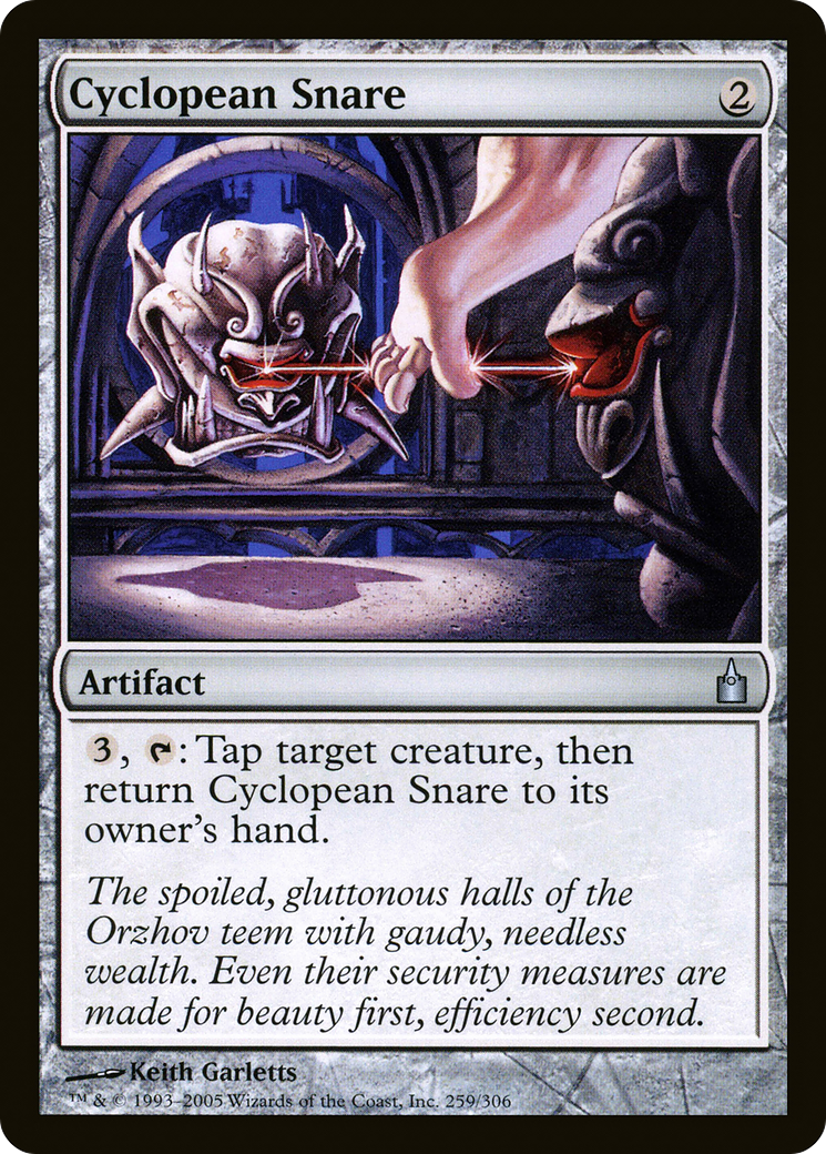 Cyclopean Snare (259) Foil - Ravnica: City of Guilds