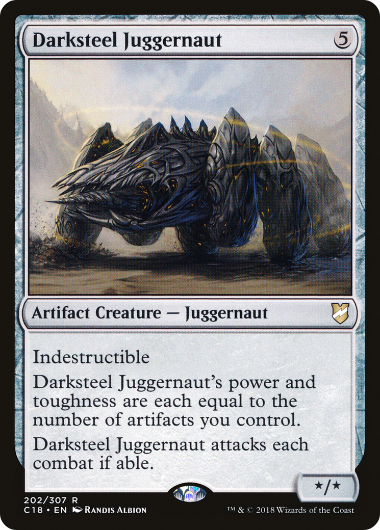 Darksteel Juggernaut (202) - Commander 2018