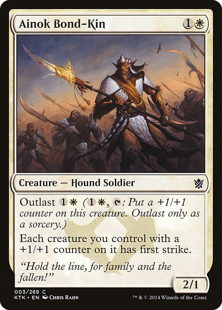 Ainok Bond-Kin (003) - Khans of Tarkir