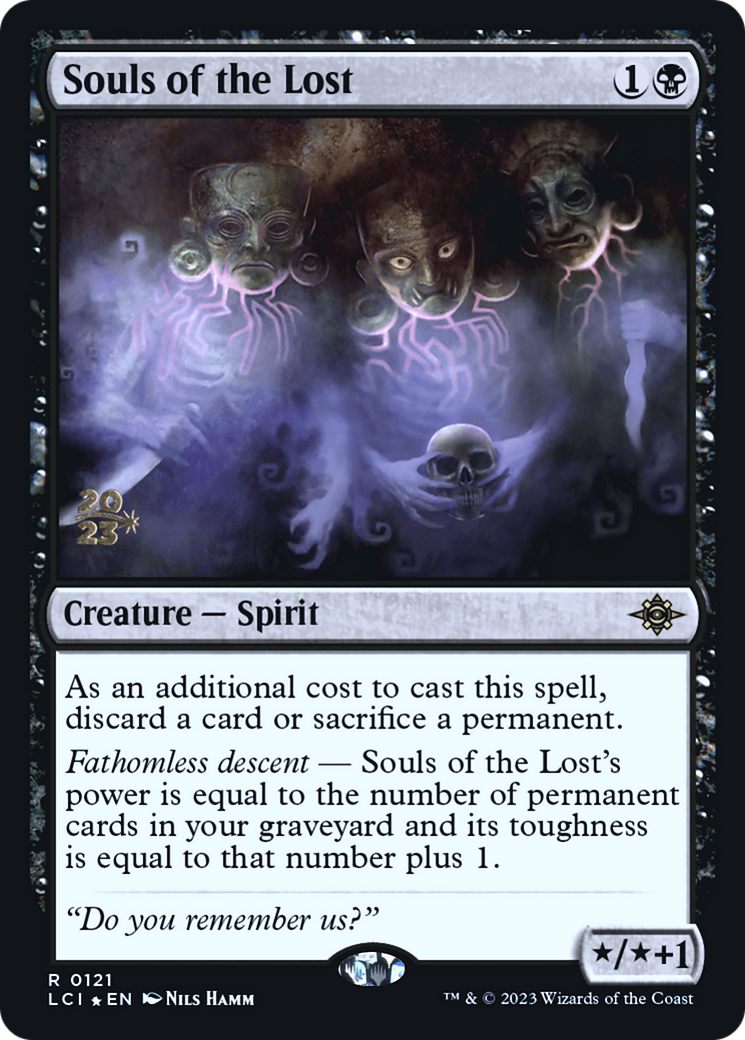 Souls of the Lost (121) Foil - The Lost Caverns of Ixalan Promos