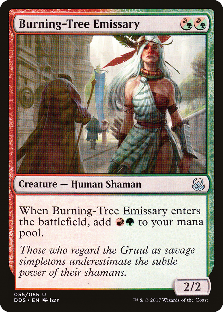Burning-Tree Emissary (055) - Duel Decks: Mind vs. Might