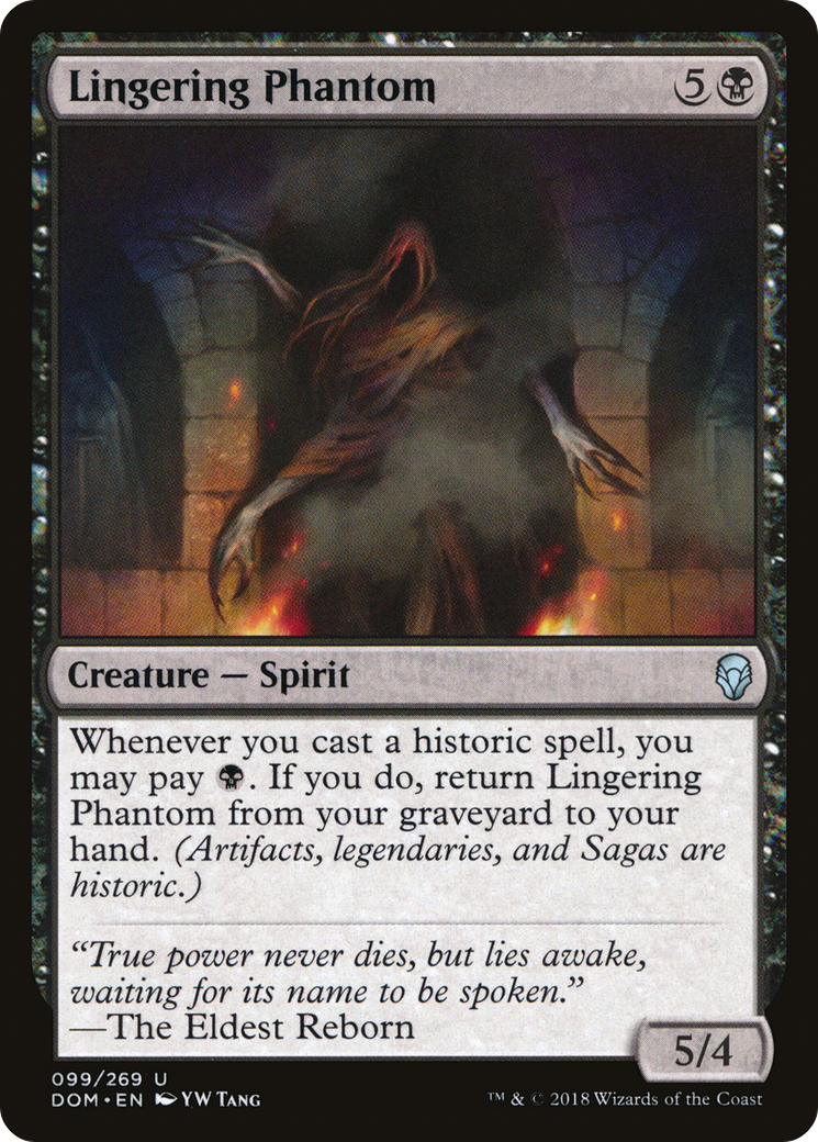 Lingering Phantom (099) Foil - Dominaria