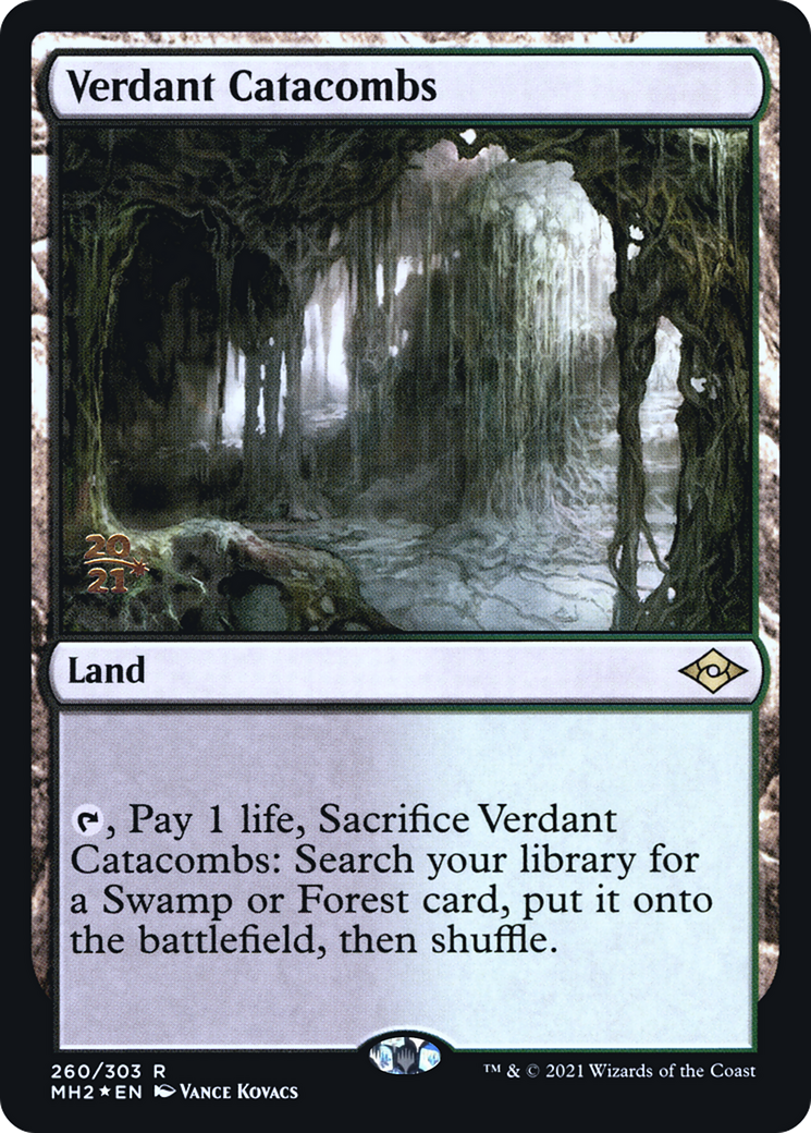 Verdant Catacombs (260) Foil - Modern Horizons 2 Promos