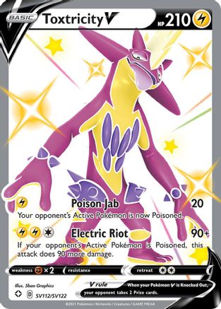 Toxtricity V (SV112) Holofoil - Shining Fates Shiny Vault