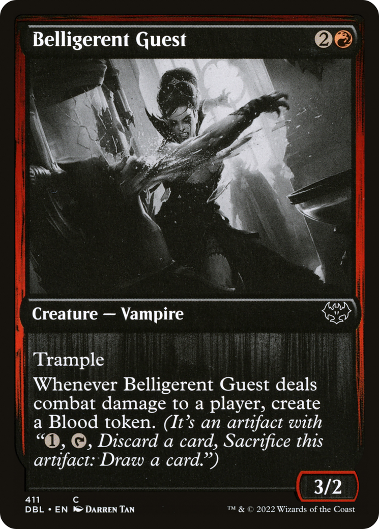 Belligerent Guest (411) - Innistrad: Double Feature
