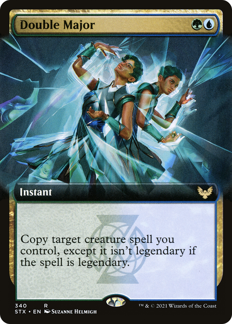 Double Major (Extended Art) (340) Foil - Strixhaven: School of Mages