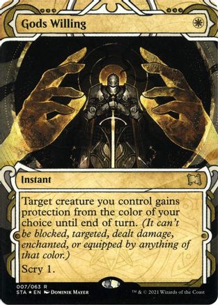 Gods Willing (007) Etched Foil - Strixhaven Mystical Archive